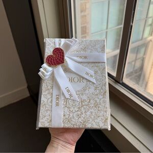 Dior Parfums Carnet Premium Holiday Notebook With Ribbon Packaging